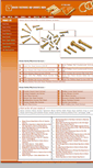 Mobile Screenshot of brass-screws.brass-fasteners-inserts.com