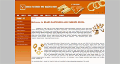 Desktop Screenshot of brass-fasteners-inserts.com
